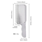 Peigne de mélange de cheveux pour hommes, 3 couleurs, pour décoloration, peigne plat en Arc, fournitures utilitaires de positionnement pour hommes, vente en gros, 2026