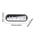 Éclairage ambiant voiture USB Rechargeable porte de voiture lumière bienvenue courtoisie lumière voiture atmosphère avertissement lampes coloré clignotant lumière
