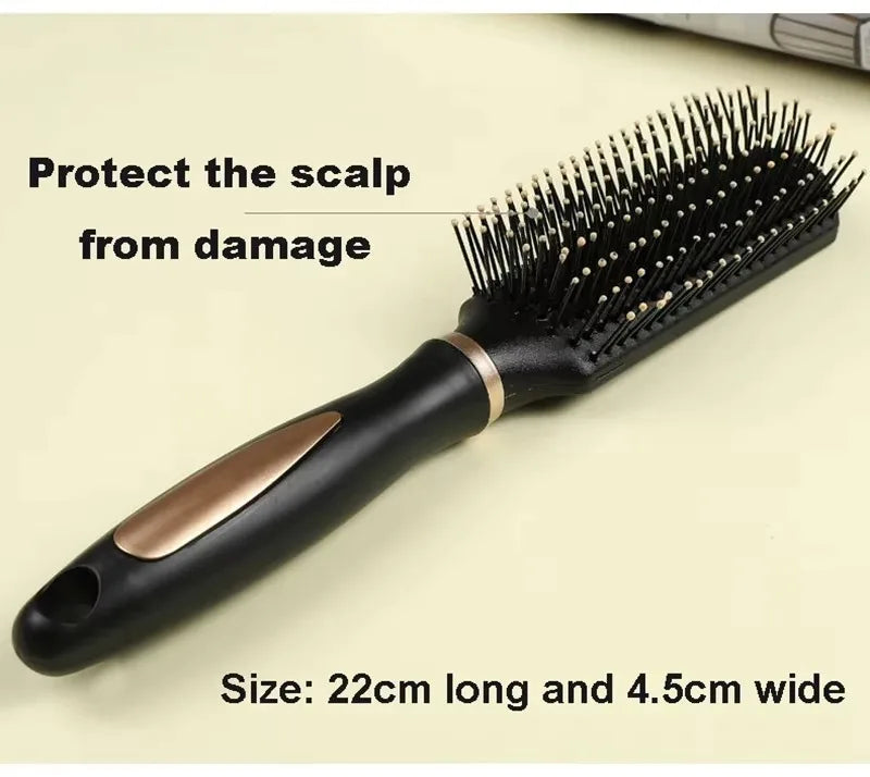 Brosse à cheveux professionnelle à palette lisse et lisse pour Salon de coiffure, grand Type de cheveux, peigne coiffant pour femmes et hommes