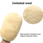 1/10 pièces éponge de nettoyage de voiture gant de polissage de voiture gant de lavage gants de lavage en Microfibre pour automobile cuisine maisons nettoyant laine