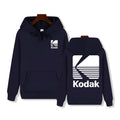 Kodak marque rétro tendance Hip Hop Y2K imprimer vêtements de rue quotidien automne hiver Sports de plein air compétition chaud décontracté hommes à capuche