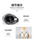 Casque de moto tout-terrain, pour motocross, ATV, dirt bike, pour course de descente, DOT