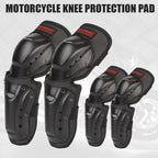 Accessoires de moto, équipement de protection d'équitation, 4 pièces/ensemble, genouillères et coudières, protections de patinage pour Motocross