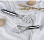 Fouet à œufs en acier inoxydable, 6/8/10/12 pouces, mélangeur à main en fil de ballon pour la cuisson, crème de cuisson, beurre, pâte à lait, gadgets de cuisine