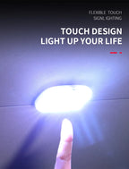 Lampe de lecture LED pour voiture, éclairage intérieur, éclairage de coffre, monté au plafond, intérieur et arrière, éclairage tactile