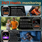 Nouvelle montre connectée 2026 pour femmes, suivi sportif et de forme physique, étanche IP68, fréquence cardiaque 24h intégrée, appels Bluetooth, montre connectée tendance pour femmes