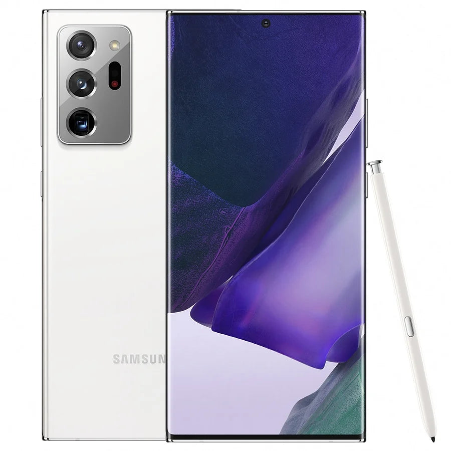 Samsung Galaxy Note 20 Note20 Ultra 5G N986U1 N986B N986N N9860 6.9 "AMOLED 12GB RAM 128/256/512GB NFC téléphone portable d'origine