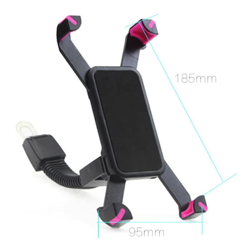 Support de téléphone pour Moto, Support de rétroviseur pour Scooter, sac étanche, accessoires pour téléphones mobiles