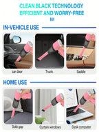 Aspirateur soufflant intégré pour voiture et ménage, chargement USB, aspirateur soufflant, petit, 3 en 1