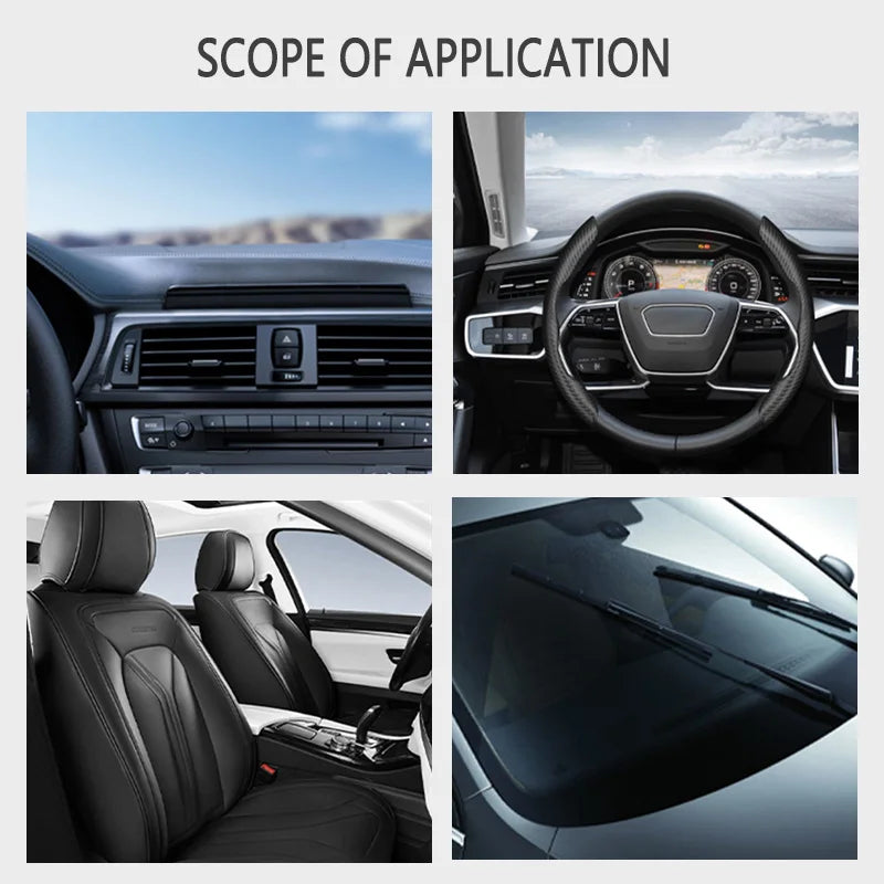 Lingettes pour Nikde Voiture, Serviette de Lavage Efficace, pour Siège de Planche Prada, Tapis de Console en Cuir, Poulet