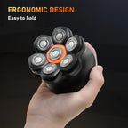 MAXGROOM 7D tête rasoirs pour hommes chauve humide/sec rasoir électrique tondeuse à cheveux USB LED Rechargeable affichage tondeuse à barbe étanche
