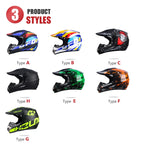 Casque de Moto tout-terrain Casque professionnel Moto Cross casques course Motocross Casque Capacetes DOT approuvé