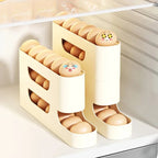 Boîte de rangement d'œufs coulissante à 4 couches, Style échelle, boîte à œufs, réfrigérateur, porte latérale, grande capacité, Machine à rouler les œufs automatique