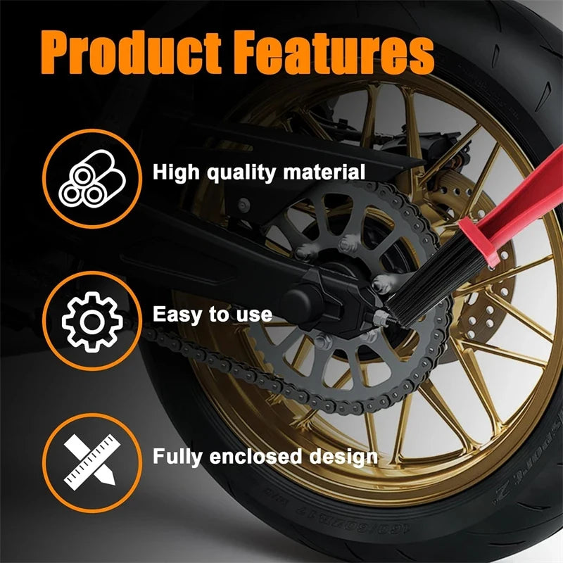 Nettoyeur de brosse de chaîne, accessoires de moto, couverture de Motocross pour Jordan 4 Gsxr 1000 Tdm 900 Ninja400 Dominar 400 Husqvarna Te 300
