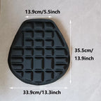 Coussin de siège de moto absorbant les chocs, deux options de conception, housse de siège de moto confortable pour une assise prolongée