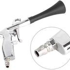 Pistolet de nettoyage de voiture, pistolet à air comprimé haute pression avec 2 buses, outils de nettoyage professionnel pour l'intérieur de la voiture, lavage à sec