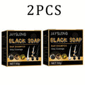 Shampoing pour cheveux, savon noir Polygonum Multiflorum, savon réparateur pour cheveux blancs, ensemble de soins capillaires, nourrissant, Anti-pelliculaire, teinture pour cheveux
