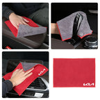 Outils de nettoyage intérieur de voiture, serviettes de lavage en microfibre, brosse de nettoyage pour KIA EV6 Stinger RIO Sorento Picanto Ceed Borrego Syros K4