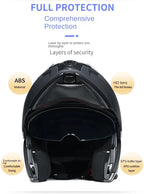 Casque de moto intégral ORZ-B08A, motif Mecha brillant, casque de course, casque de sécurité certifié DOT de Style italien avec Vi teinté
