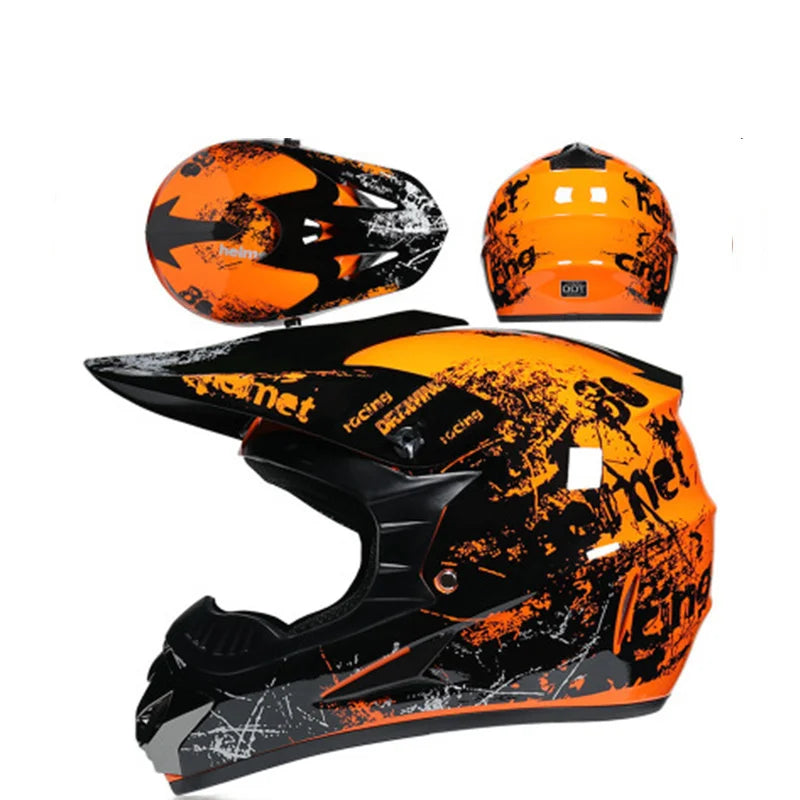 Casque de Moto tout-terrain Casque professionnel Moto Cross casques course Motocross Casque Capacetes DOT approuvé