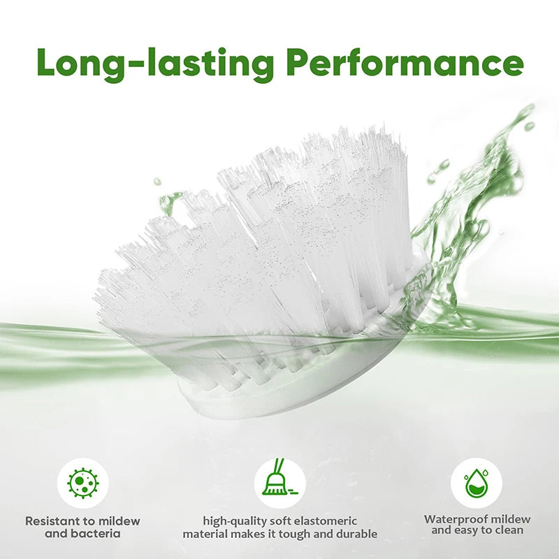 Brosse de nettoyage électrique 5 en 1, épurateur rotatif, brosse de nettoyage de salle de bains avec 5 têtes de brosse, brosse de nettoyage de cuisine et de vaisselle, Gadgets