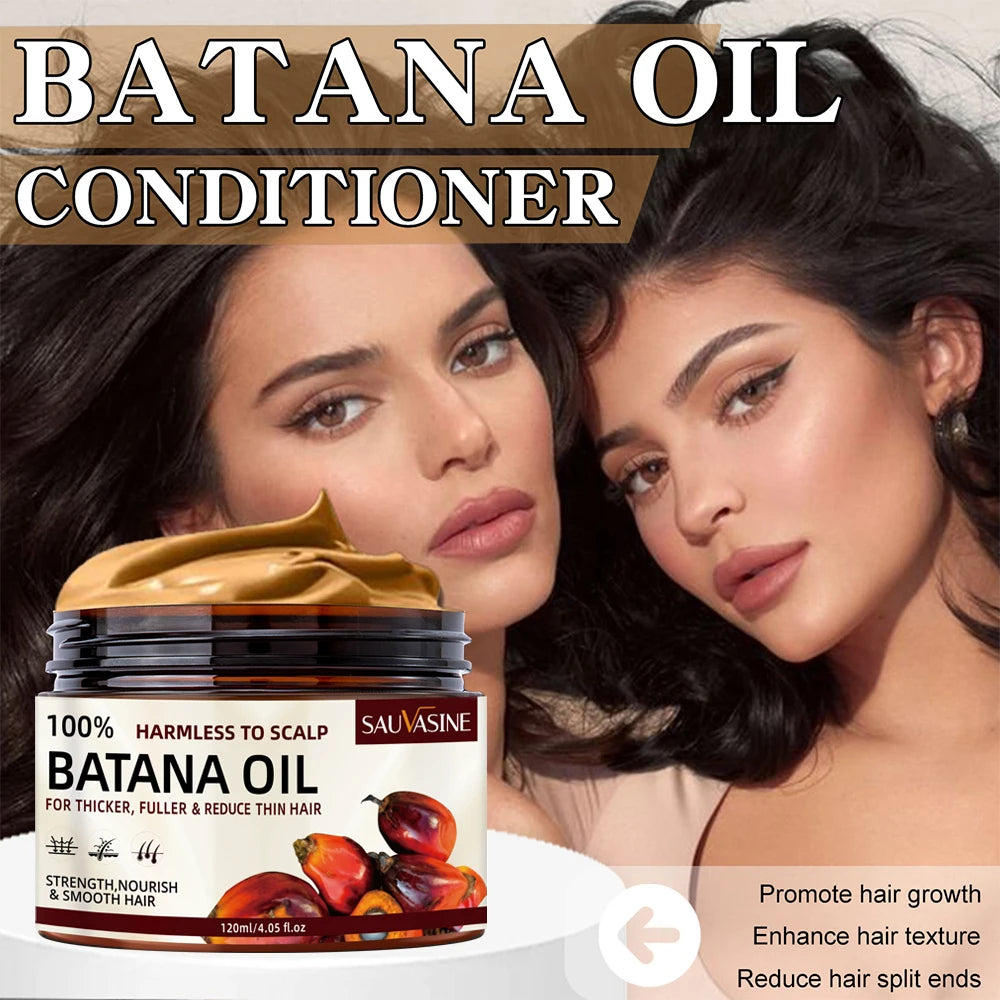 Batana Doll Hair Mask, Batana 173, Traitement, Après-shampoing profond, Cheveux secs et abîmés, Croissance, Nourrissant, Lisse, 100% naturel