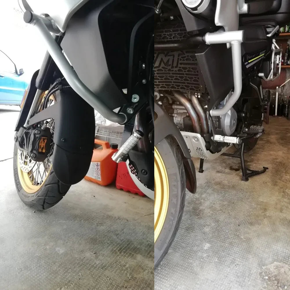 POUR CFMOTO CF 800MT 650MT MT800 MT 650 800 MT accessoires de motocicleta estriberas avant de carretera abrazaderas de repos