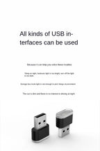 Mini USB LED lumières d'ambiance voiture intérieur néon lampe décorative éclairage de secours universel PC Portable Plug and Play