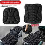 Coussin de siège de moto 3D en gel confortable, respirant, universel, absorbant les chocs, pour siège de moto