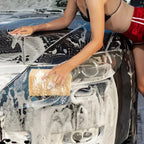Éponge de lavage de voiture, grandes éponges en nid d'abeille, brosse pour dépoussiérage, détails, outils de nettoyage de voiture, accessoires de moto et de voiture
