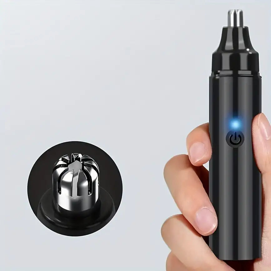 Tondeuse à poils de nez Rechargeable et épilateur du visage pour hommes rasoir à poils de nez pour dégagement nasal-outil de toilettage portable pour