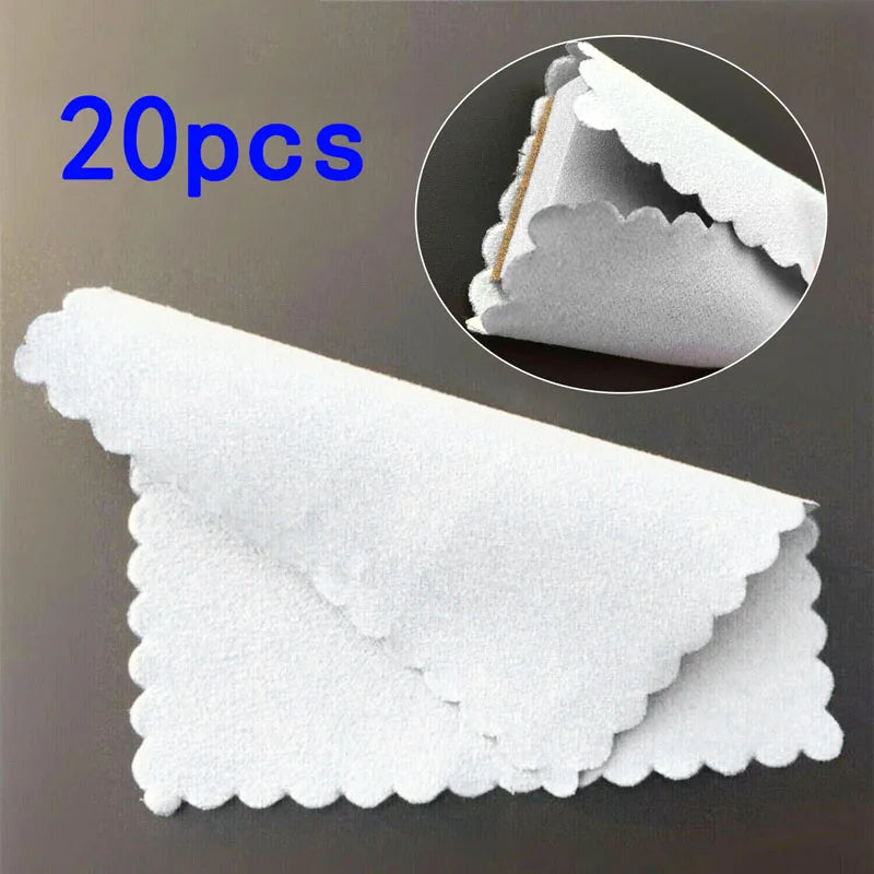 Revêtement de verre en microcarence non pelucheux pour voitures, pièces de lavage en céramique, livres de détail, Earths, gril, 10x10cm, 20 pièces