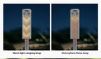 Lanterne de Camping télescopique 8000mAh, lampes de poche étanches rechargeables, lampe de Camping à intensité variable, lumière d'urgence pour Camping et randonnée