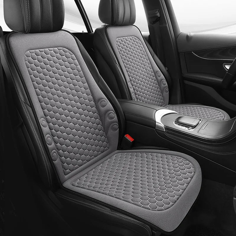 Coussin de siège avant de voiture confortable et respirant, housses Premium simples avec protection antidérapante, convient à la plupart des voitures, 1 pièce