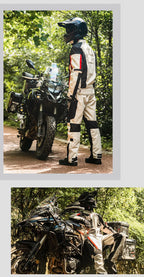 HEROBIKER veste de Moto imperméable homme veste de course pantalon de Moto portable vêtements de Moto avec Protection EVA