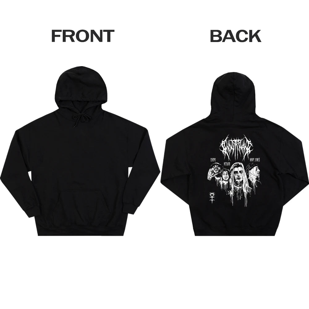 Sweat à capuche imprimé pour hommes, décontracté, manches longues, Hip Hop, Harajuku, Y2k, hauts pour hommes, unisexe
