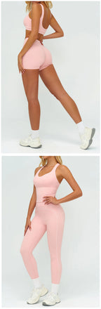 Ensemble de yoga 2 pièces pour femme, tenue de sport, vêtements de gym, ensemble soutien-gorge de sport et pantalon de course, vêtements de yoga et de sport pour femme
