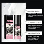 Nettoyant de polissage intérieur de voiture 100ml, Spray de détail de siège en cuir de voiture, nettoyant d'intérieur de protection, nettoyant de détail de voiture
