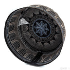 Coton broderie hommes musulmans casquettes de prière loisirs arabie saoudite chapeau islamique hommes foulard Topkippot Turban Islam casquette juive