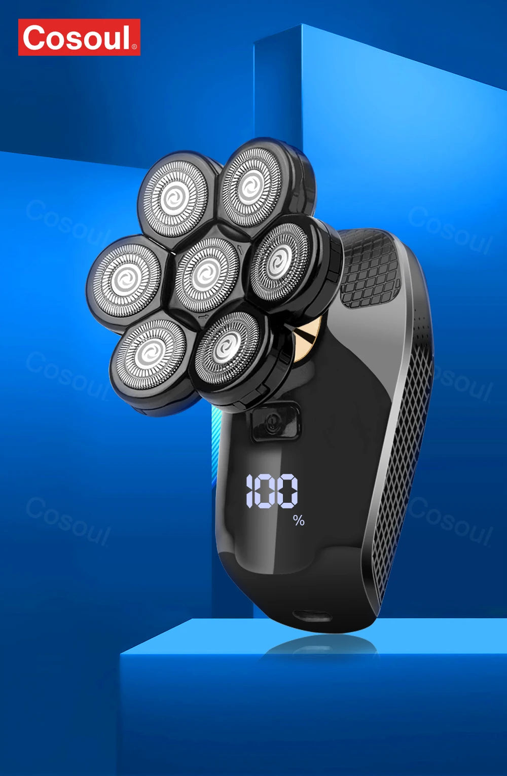 Rasoir pour hommes rasoir électrique puissant tête chauve rasoir barbe machine à raser pour hommes rasoir mari cadeau petit ami