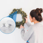 Crochet à ventouse Transparent de 50mm, avec vis métallique, fenêtre en verre, tête de champignon, ventouse murale, support suspendu pour porte, ventouse forte