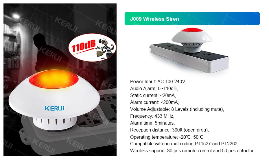 KERUI bricolage votre maison ensemble d'alarme 4G/WiFi système d'alarme pour la Protection de la sécurité à domicile détecteur de mouvement capteur de porte Tuya application intelligente