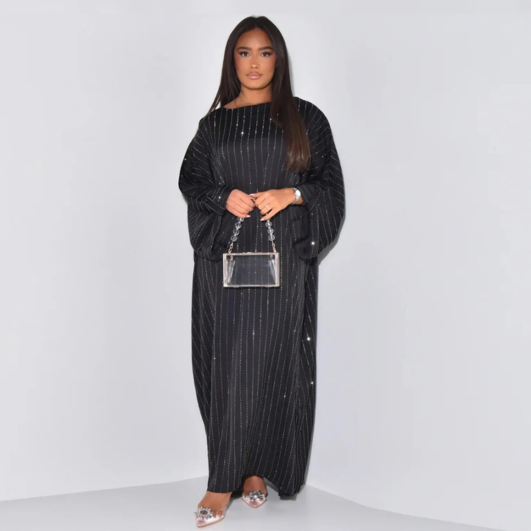 Robe Abaya de Luxe 2026 pour Femmes Musulmanes, Ramadan, Aïd, Arabie Saoudite, Vêtements de Fête Jalabiya, Turquie, Robe Longue Modeste Islamique