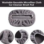 Vadrouille de nettoyage de vitres de voiture, outil de nettoyage de brouillard de pare-brise, chiffon de lavage, lingette de fenêtre, brosse de plumeau de bureau à domicile, nettoyeur de tissu de verre automatique