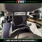 Garde-boue arrière monté au milieu, accessoires de moto pour CFMOTO 800MT MT800 CF800 800 MT, Absorption des chocs, garde-boue