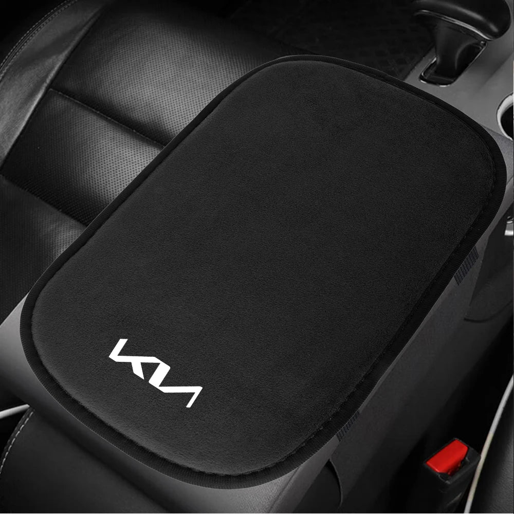 Coussin de boîte d'accoudoir de voiture, coussin de Protection pour Console centrale automatique, pour KIA Ceed Sorento K3 Rio Sportage Picanto Optima Cadenza Cerato K5