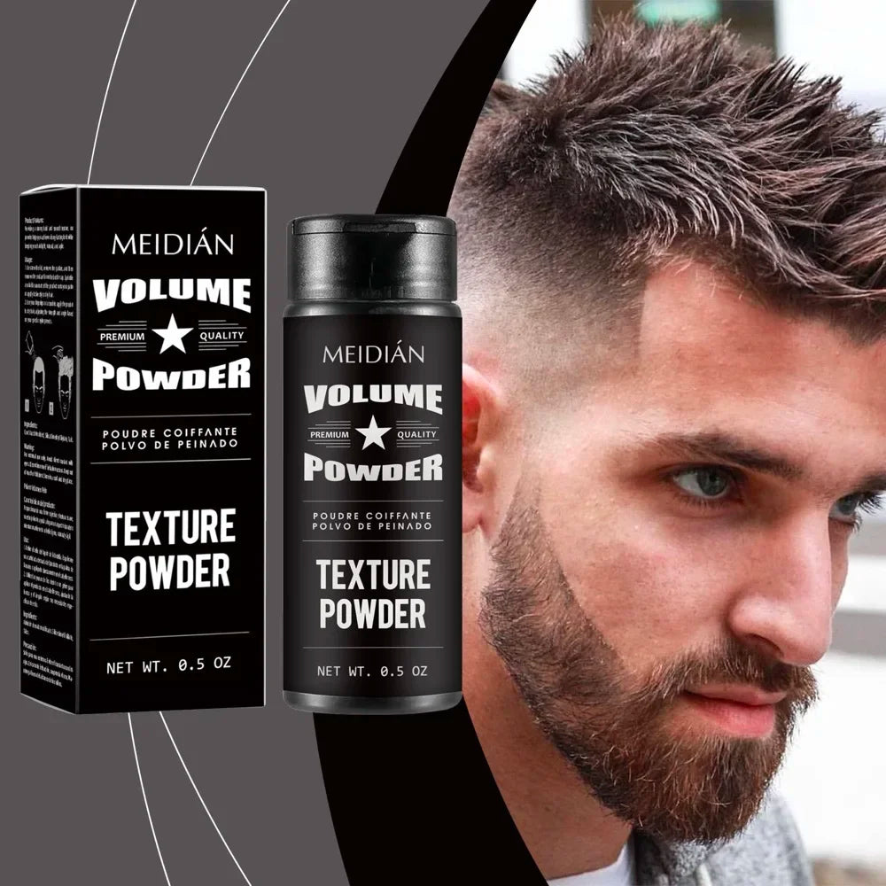 Poudre coiffante volumisante – Contrôle de l'huile, réglage rapide, adaptée au bricolage, tenue longue durée pour hommes et femmes, certifiée, non irritante