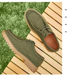 Chaussures de marche en cuir de vache pour hommes, mocassins décontractés à semelle Durable, à la mode, nouvelle collection printemps-automne 2026