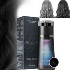 Shampoing de teinture capillaire pour cheveux gris pour femmes et hommes, Kit de teinture capillaire naturelle, Semi-permanent, noir, marron, violet, 200ml