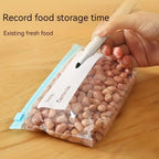 Sac de congélation en plastique réutilisable à fermeture éclair, sac à fermeture éclair debout, sac de congélation à fermeture éclair pour fruits et légumes, stockage des aliments dans la cuisine, 45 pièces